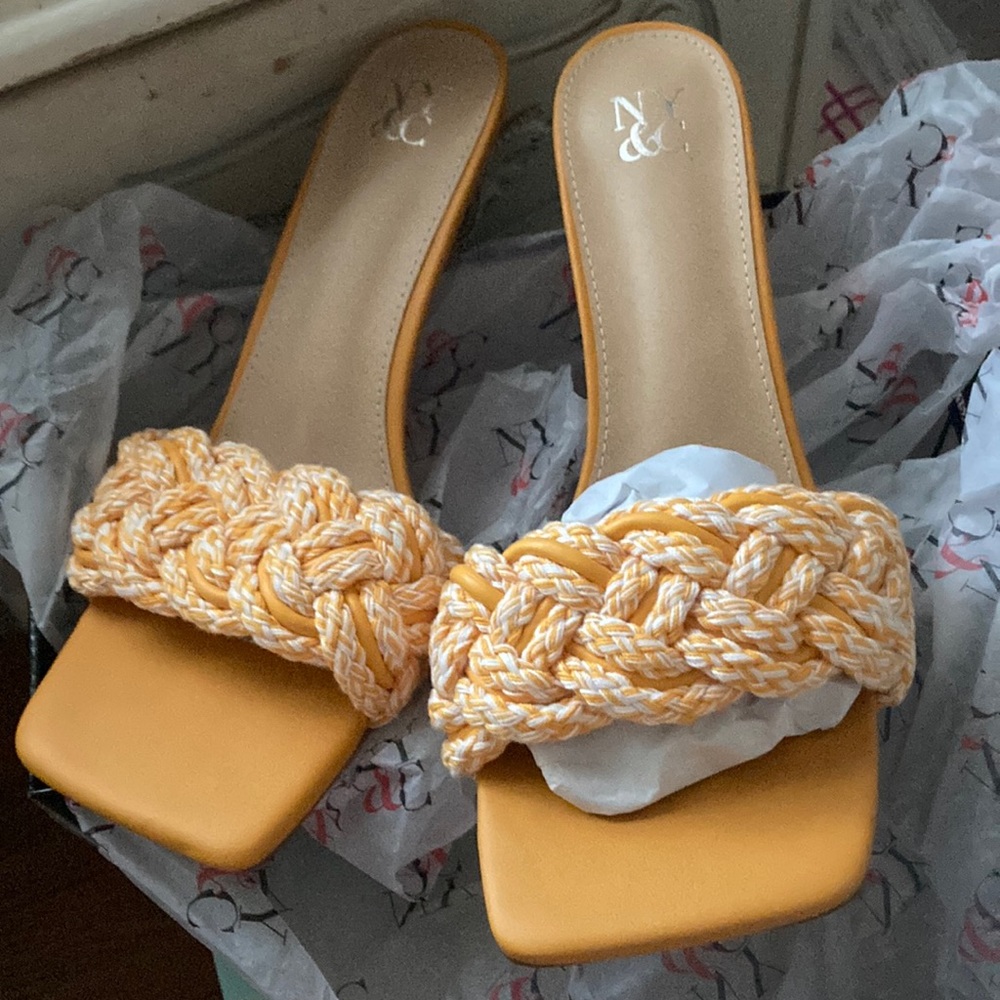 New York & Company Julie Mule Slide Sandal